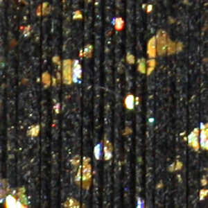 Untied Skirts-Black with Gold Spots