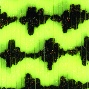 Untied Skirts-Chartreuse with Black Barbwire