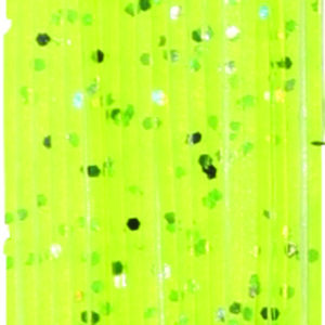 Untied Skirts-Chartreuse with Black & Silver Flake