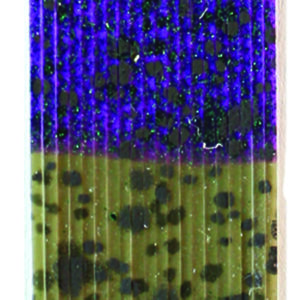 Untied Skirts-Purple & Smoke Black with Green Crystal
