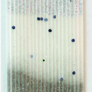 Untied Skirts-Clear, Blue & Silver