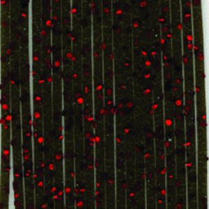 Untied Skirts-Green Pumpkin with Red Metal Flake