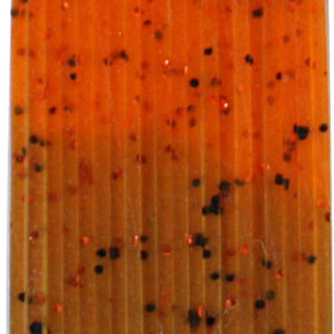 Untied Skirts-Pumpkin with Black Metal Flake / Orange Tip with Black Metal Flake