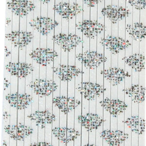 Untied Skirts-White with Rainbow Scale