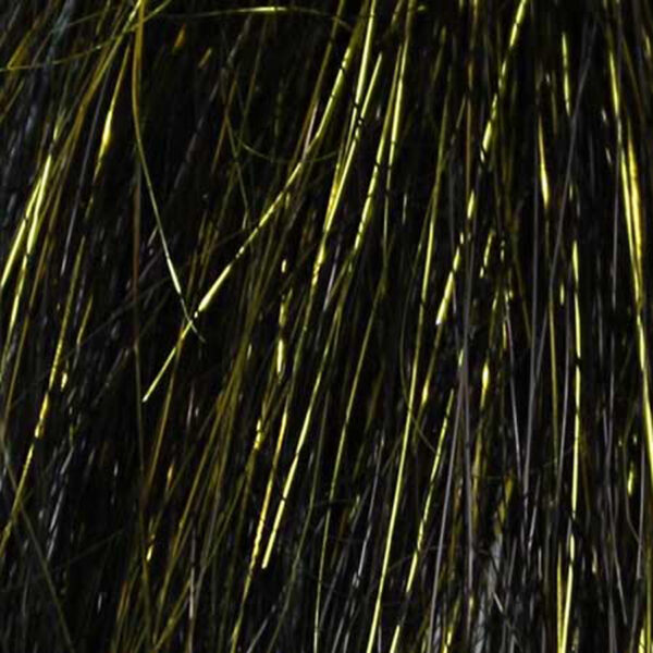 Angel Hair - Black and Chartreuse 1 oz. Bulk Bag
