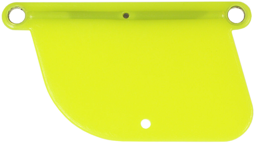 Plastic Trolling Rudder-Fluorescent Chartreuse