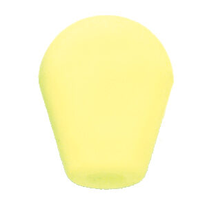 Cutlass Floats- Fluorescent Yellow Size 3