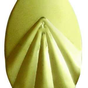 Indiana Fluted Blade-Brass Lacquered-Size 6