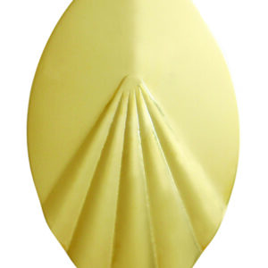 Pro Willowleaf Fluted Blade-Polished Brass-Size 4