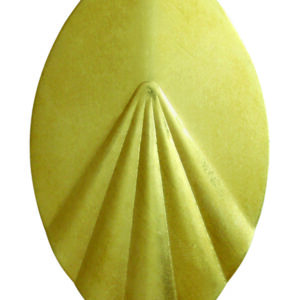 Pro Willowleaf Fluted Blade-Brass Lacquered-Size 5