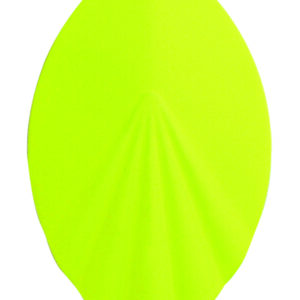 Pro WIllowleaf Fluted Blade-Chartreuse-Size 7
