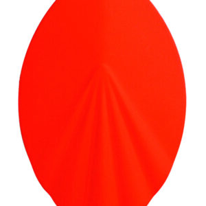 Pro Willowleaf Fluted Blade-Orange-Size 7