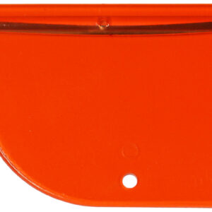 Plastic Trolling Rudder-Flourescent Salmon Red