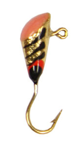 Shad Dart-Size 12-Gold with Red Super Glow