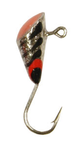 Shad Dart-Size 10-Silver with Red Super Glow