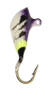 Shad Dart-Size 12-White Glow and Purple