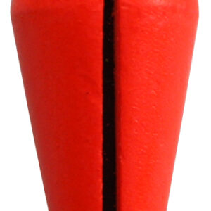 Slit Teardrop Floats - Fluorescent Orange 3/4"