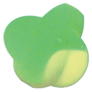 Spin Floats- Chartreuse With Green Splash Size 1