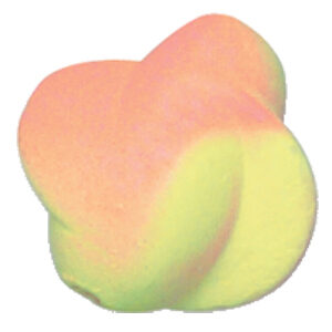 Spin Floats- Chartreuse With Orange Splash Size 1