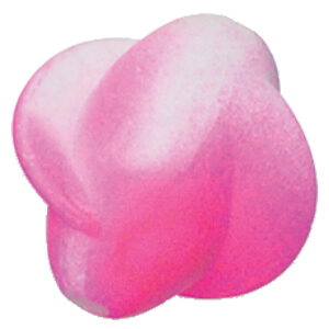 Spin Floats- White With Pink Splash Size 7