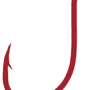 Eagle Claw Hooks- 2- L2R Red Steelhead and Salmon Hooks