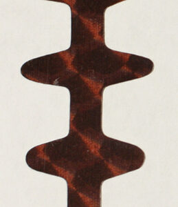 Ladder Back Stickers-Style 17-Black Scale