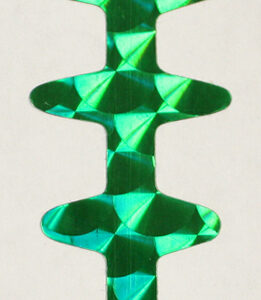 Ladder Back Stickers-Style 17-Green Scale