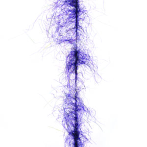 Dubbing Brushes Salmo Supreme W/Out Legs Purple Peril