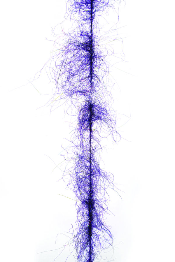 Dubbing Brushes Salmo Supreme W/Out Legs Purple Peril