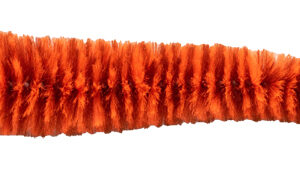 Dragon Tails -Variegated Mini - Brown/Fluorescent Orange