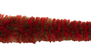 Dragon Tails -Variegated Mini - Olive/Red