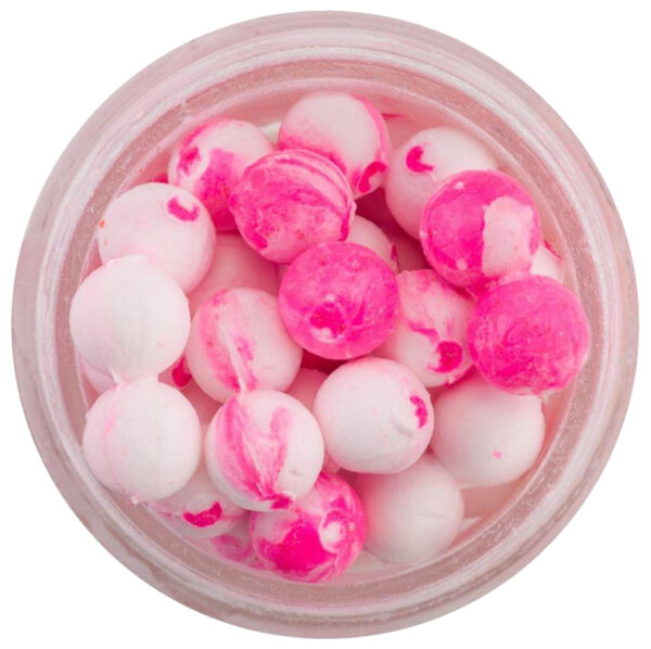 Gulp Alive Floating Salmon Eggs - Arctic Pink - 2 oz jar