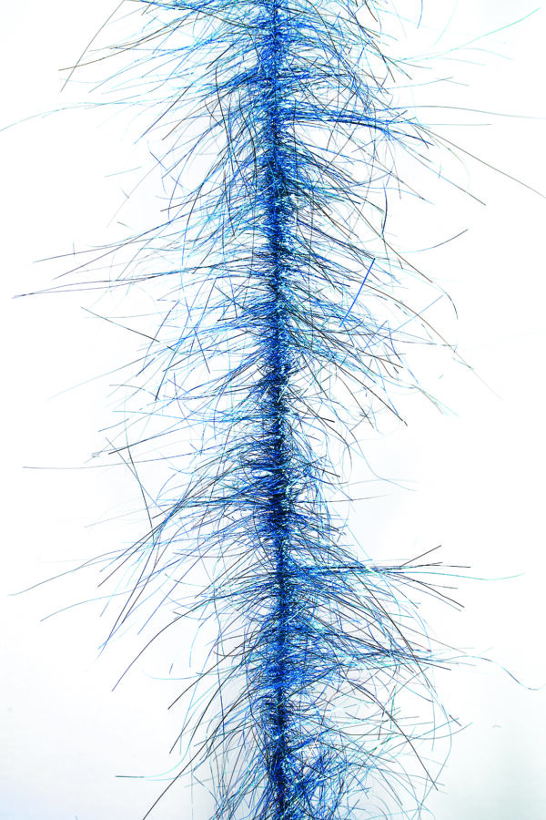 Dubbing Brushes Angel Hair 4" Kingfisher Blue
