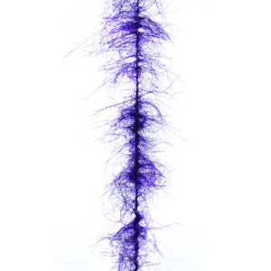 Dubbing Brushes Mohair Plus W/Out Legs Purple