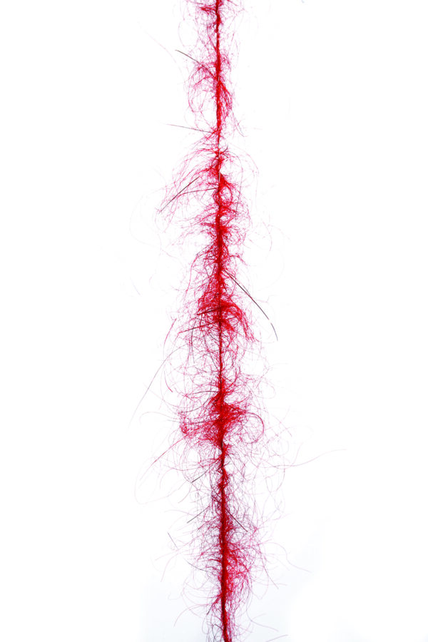 Dubbing Brushes Mohair Plus W/Out Legs Red