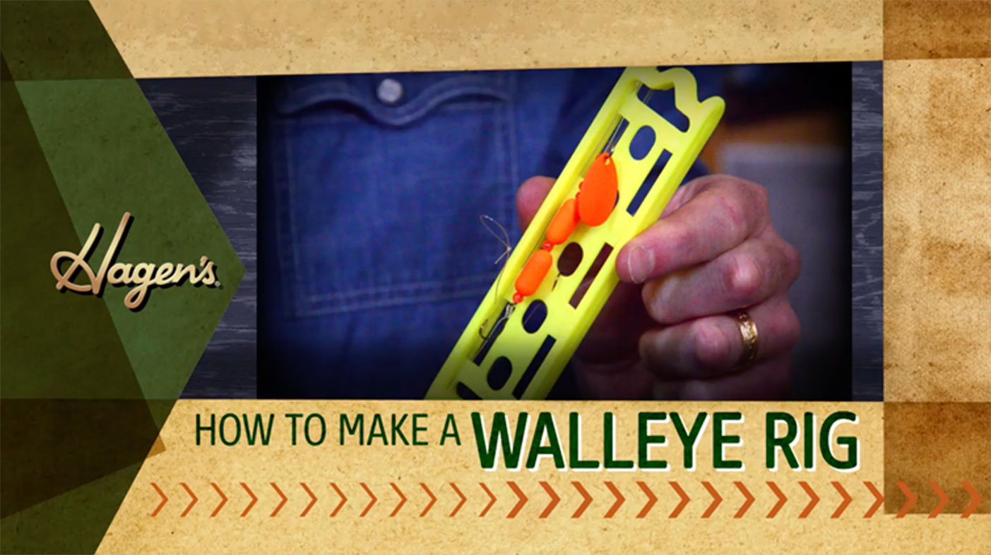 How to Make a Walleye Rig - Hagen's Fishing Components