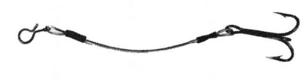 Mustad Hook-8- 2 1/2 Inches Treble Stinger Hooks