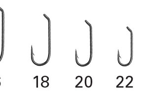 Daiichi 1100 Wide Gape Dry Fly Hook Size 20