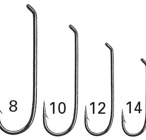 Daiichi 1280 2 X-Long Dry Fly Hook Size 8