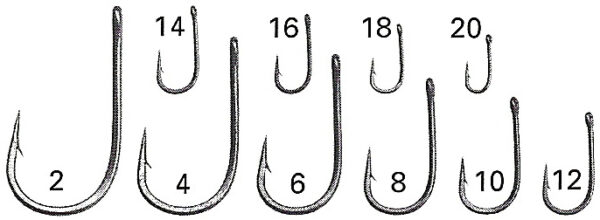 Daiichi 1640 Multi-Use Dry Fly Hook - Size 2