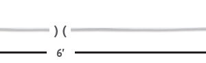 VMC Snelled Hook Red Hook Style V3
