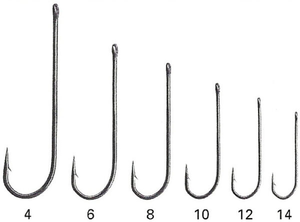 Daiichi 1750 Straight-Eye Streamer Hook - Size 4