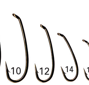 Daiichi 1760 2X Heavy Curved Nymph Hook Size 10