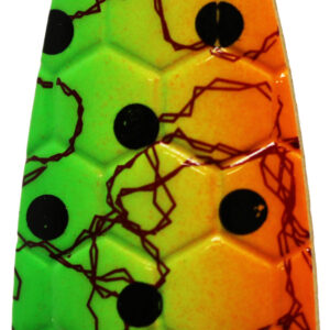 Trout Series Hex Casting Spoon - Firetiger - Size 3