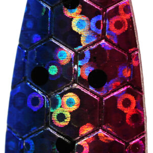 Trout Series Hex Casting Spoon - Rainbow - Size 3