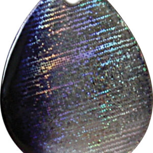 Colorado Spinner Blade-Size 5-Silver Shad Iridescent Foil