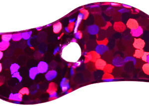 406 Blades - Cerise Sparkle - Size .875"