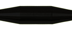 Powder Coated Brass Bodies- Black Style 03