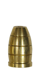 Brass Cone Heads X-Small- Polished Brass