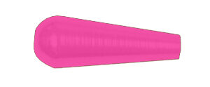 Powder Coated Brass Bodies- Fluorescent Pink Style 101